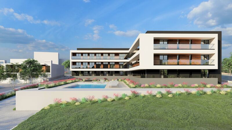 Apartment neue near the beach T3 Correeira Albufeira - condominium, garage, swimming pool, garden