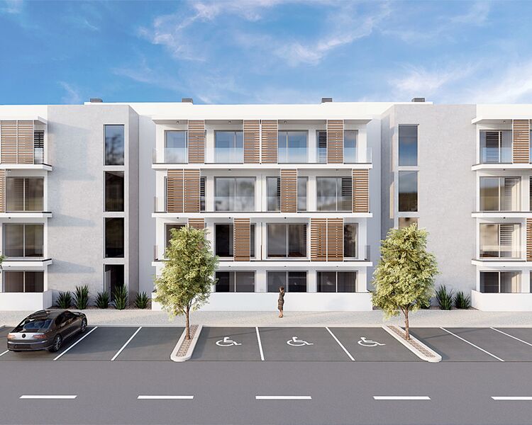 Apartment T2 Modern Albufeira - air conditioning, swimming pool, garden, terrace, barbecue, solar panels, condominium