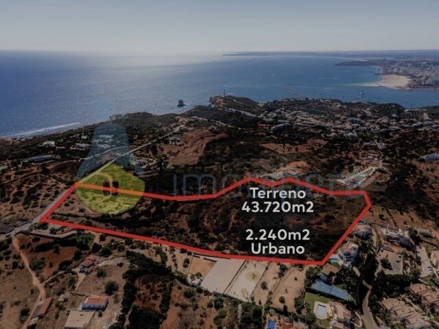 Land Urban flat Vale da Azinhaga Ferragudo Lagoa (Algarve) - sea view