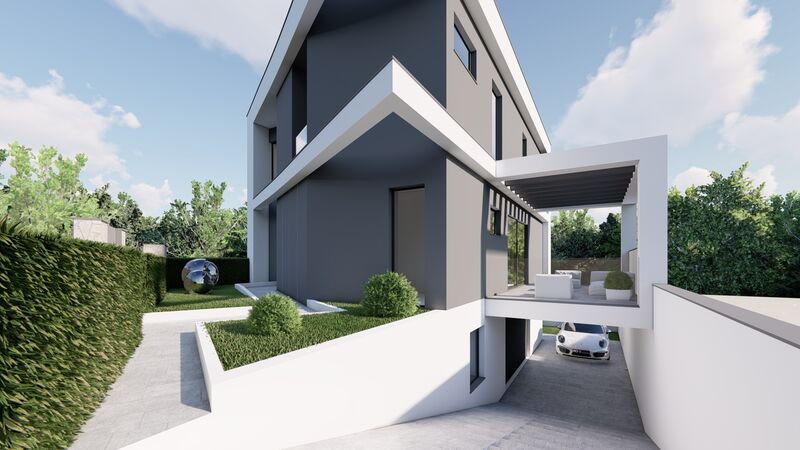 Moradia nova V3 Mexilhoeira Grande Portimão - garagem, jardim, varanda