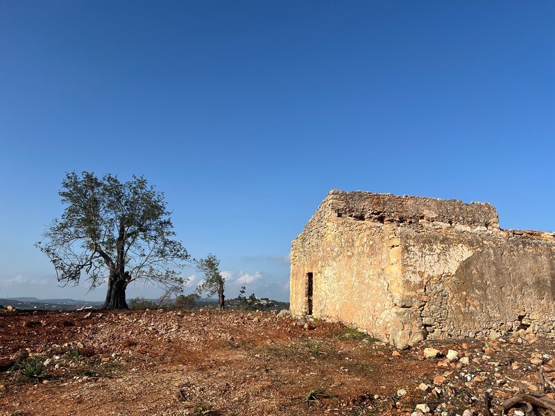 House in ruins 2 bedrooms Cotovio Paderne Albufeira - magnificent view