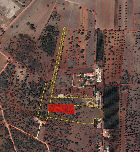 Land Agricultural with 3720sqm Paderne Albufeira