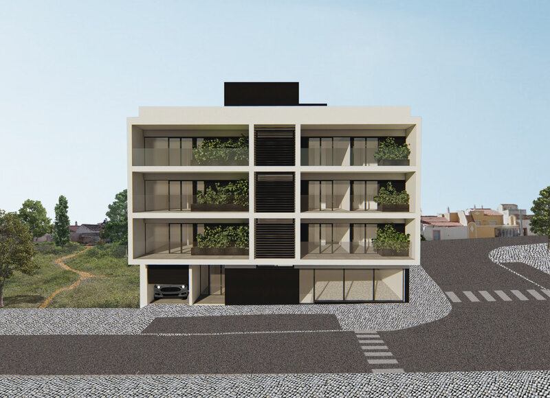 Apartamento T1 Moderno Alcantarilha Silves - parqueamento, varandas