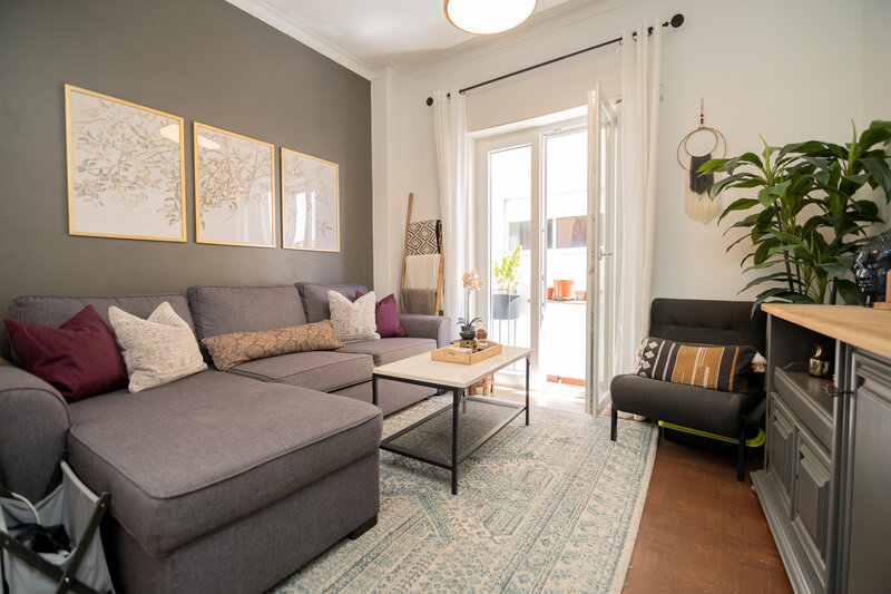 Apartment 2 bedrooms Refurbished in the center Portimão - kitchen, double glazing, terrace