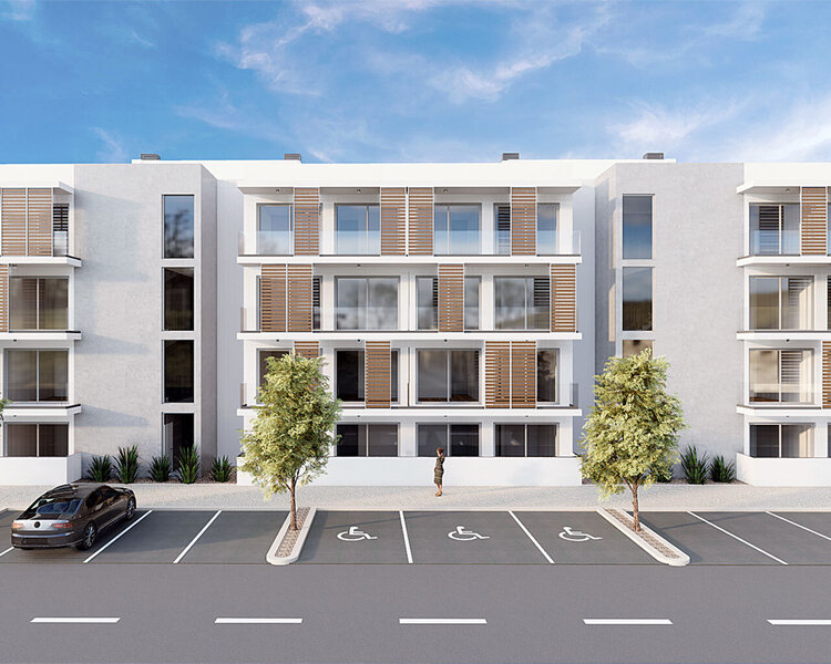 Apartment 2 bedrooms Modern Albufeira - terrace, air conditioning, garden, barbecue, solar panels, swimming pool, condominium