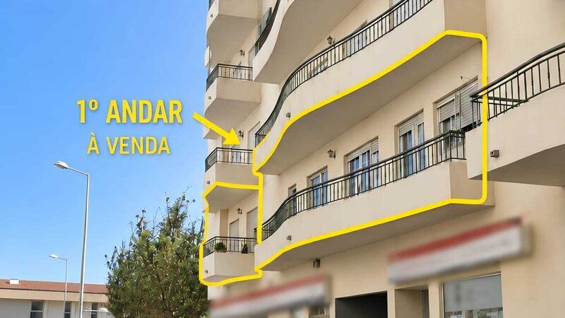 Apartment 2 bedrooms in the center Armação de Pêra Silves - balconies