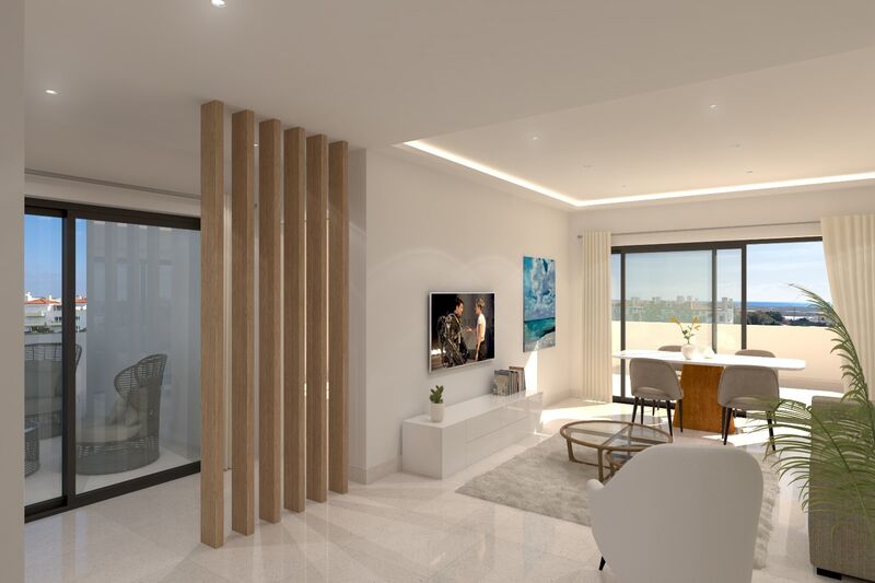 Apartamento novo em construção T2 Cabanas Tavira - terraços, ar condicionado, piso radiante, bbq