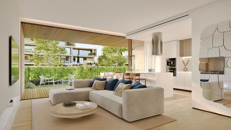 Apartamento T2 de luxo Vilamoura Quarteira Loulé - zonas verdes, piscina