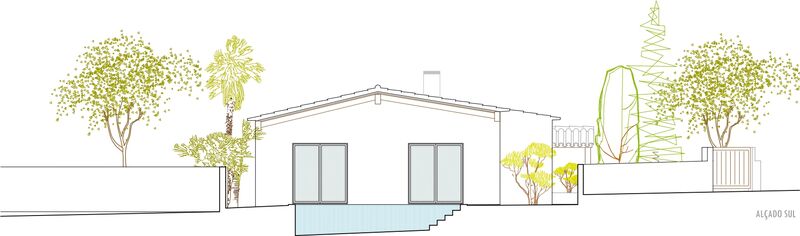 2 bedroom House with swimming pool in Silves
