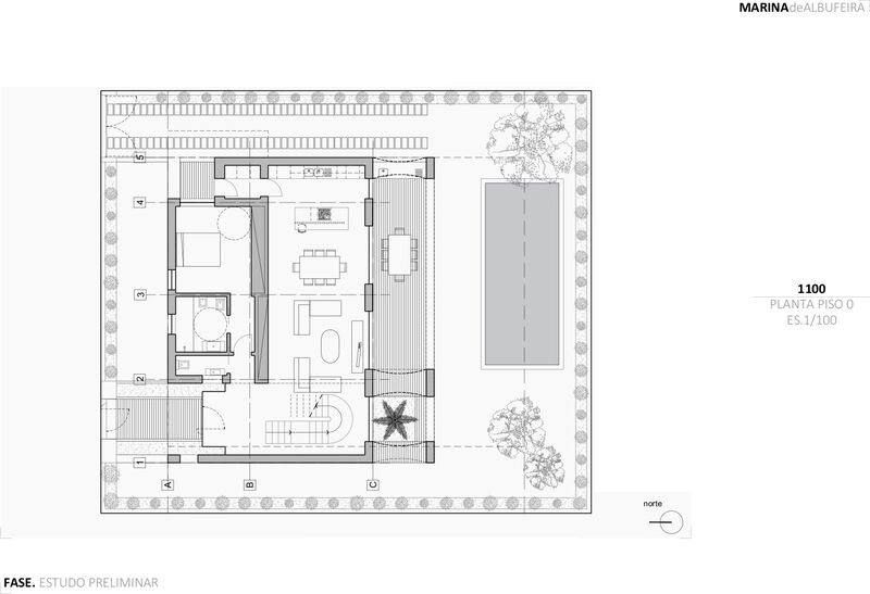 421 m²  Land plot with swimming pool in Albufeira