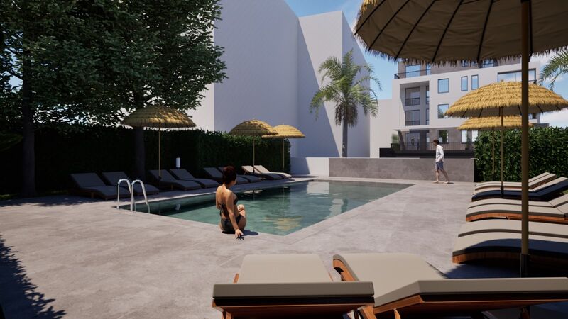 Lote de Terreno com 1 500 m²  e piscina em Albufeira
