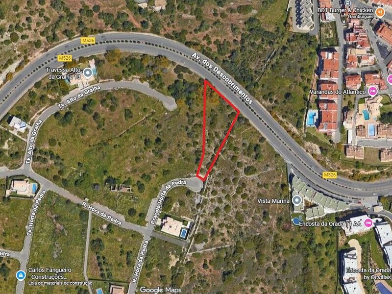 Lote de Terreno com 2 432 m²  em Albufeira