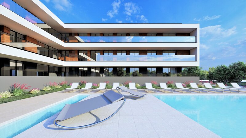3 bedroom 149 m&sup2; Apartment with swimming pool for sale in Albufeira, Algarve 