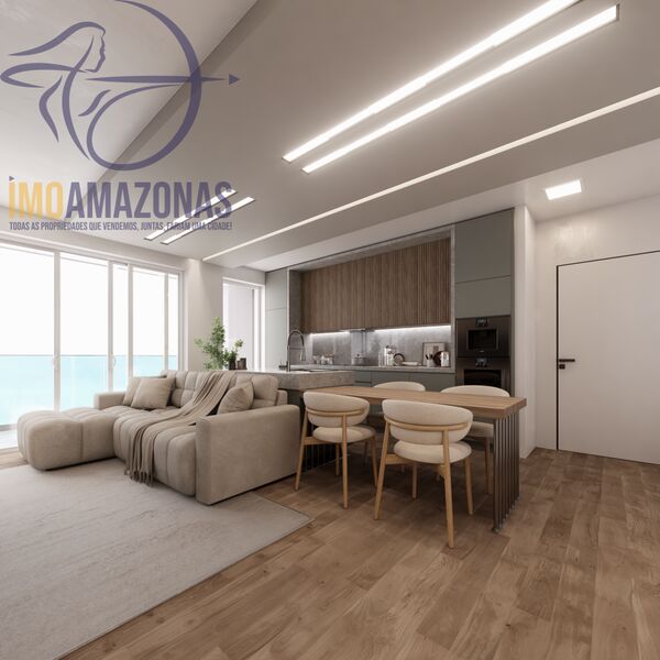 Apartment 1 bedrooms Modern under construction Porches Lagoa (Algarve) - air conditioning, swimming pool, lots of natural light, balconies, balcony, radiant floor, kitchen, equipped, condominium, solar panels, garden