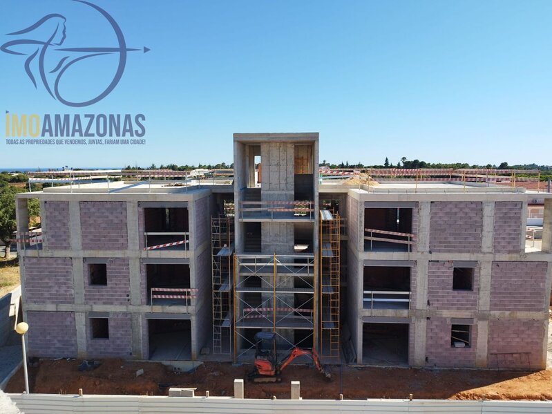 Apartamento Moderno T2 Porches Lagoa (Algarve) - varanda, piscina, jardim
