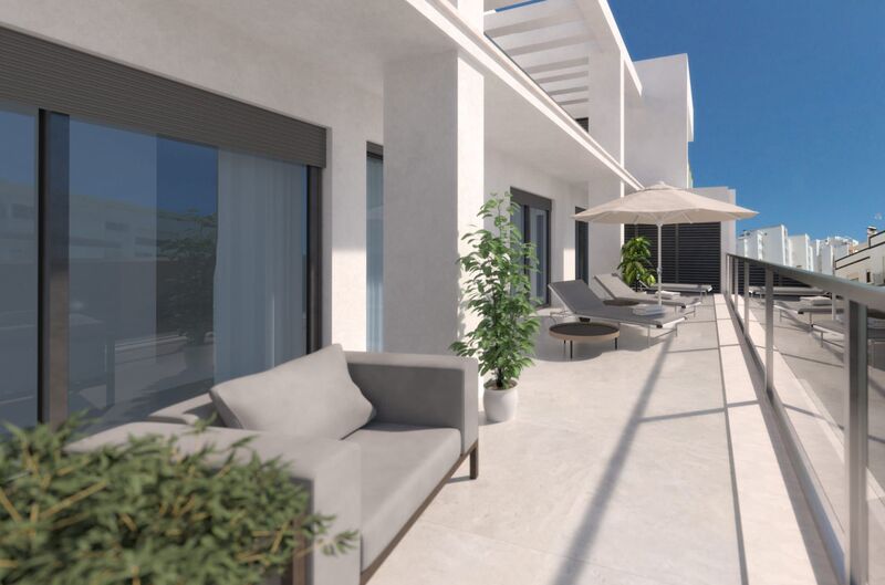 Apartment Modern T2 Portimão - air conditioning, solar panel, swimming pool, turkish bath, balconies, equipped, balcony, floating floor, gated community, underfloor heating