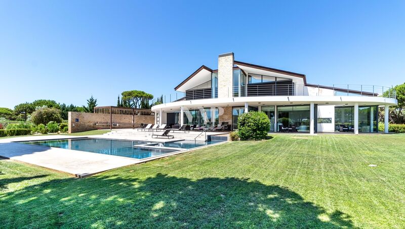 House V5 Luxury Vilamoura Quarteira Loulé - air conditioning, swimming pool, garage, alarm, double glazing, garden