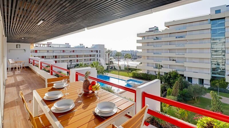 Apartment Modern 1 bedrooms Vilamoura Quarteira Loulé - equipped, air conditioning, swimming pool, sound insulation, condominium, garage, balcony, great location, double glazing