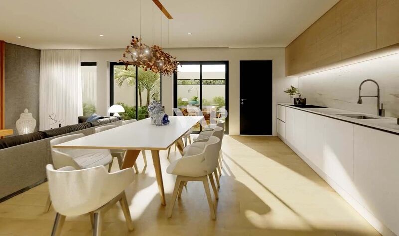 Apartamento T2 de luxo Vilamoura Quarteira Loulé - garagem, ar condicionado, isolamento térmico, zonas verdes, piscina