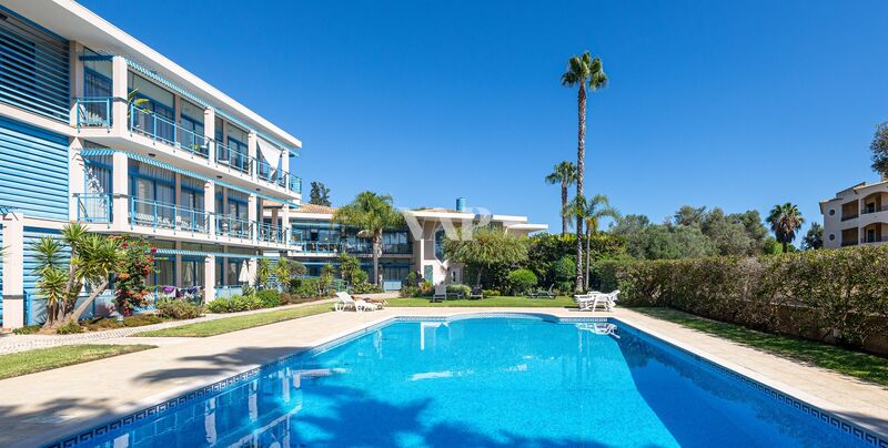 Apartment T2 Renovated Vilamoura Quarteira Loulé - condominium, equipped, swimming pool, air conditioning, garden, double glazing, garage, balcony