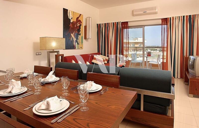 Apartment 1 bedrooms Luxury Albufeira - tennis court, sauna, balcony, double glazing, air conditioning, turkish bath, gardens, barbecue, swimming pool