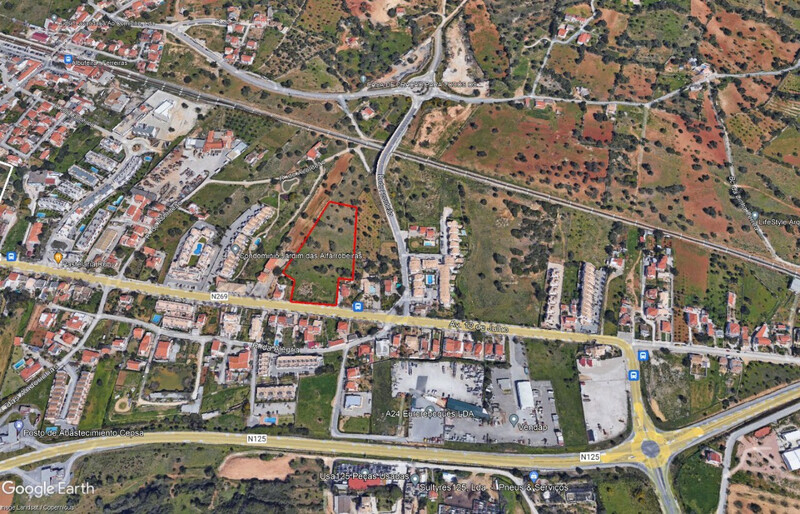 Terreno Urbano com 9998m2 Ferreiras Albufeira