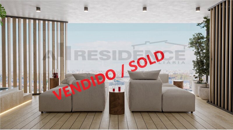 Apartamentos T2 em construção com garagem piscina na cobertura com vista mar e de elevada qualidade de construção