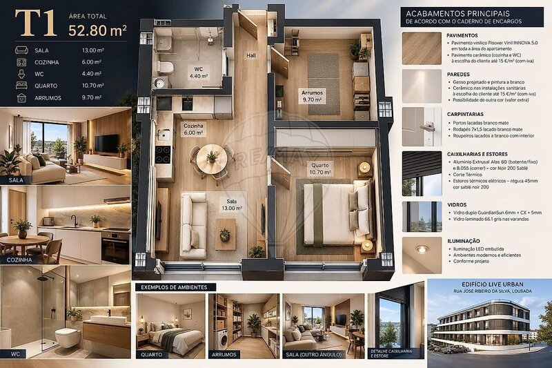 Apartamento T1 à venda em Cristelos, Boim e Ordem, Lousada RE/MAX Portugal