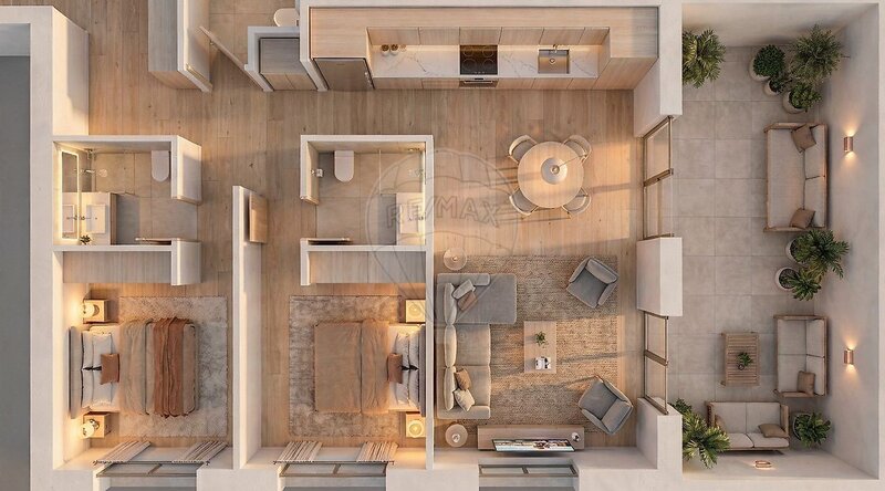 Apartamento T2 à venda em Meixomil, Paços de Ferreira RE/MAX Portugal
