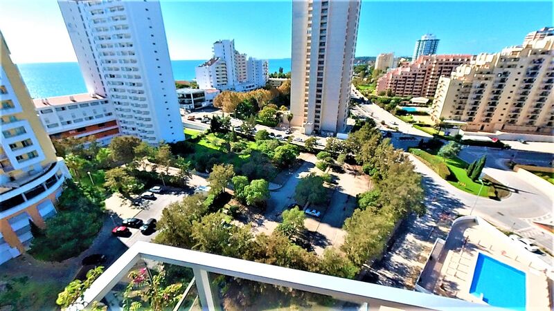 Apartment T2 Praia da Rocha Portimão - equipped, underfloor heating, sea view, air conditioning, furnished, swimming pool, balconies, balcony, parking space, garage