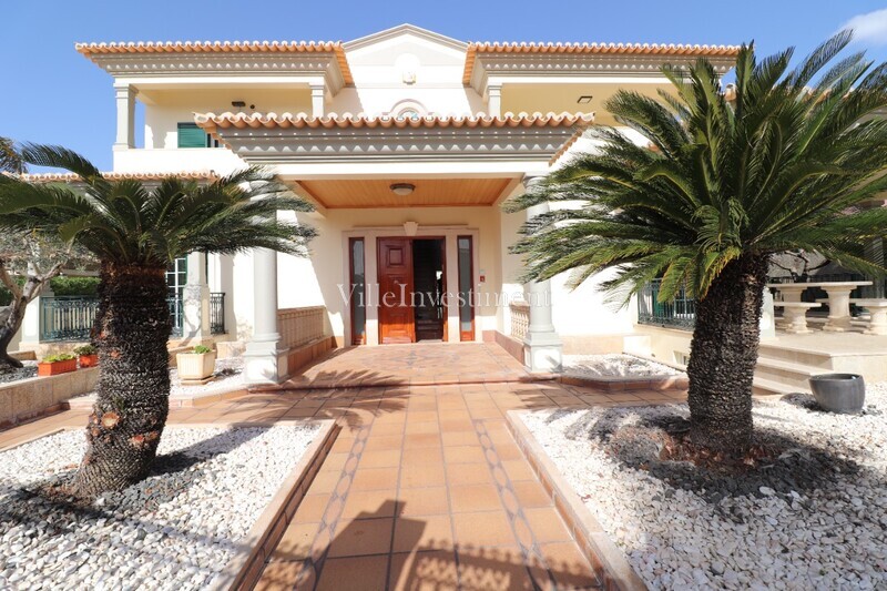House Luxury 4 bedrooms Vale Pedras Albufeira - solar panel, fireplace, garage, swimming pool, air conditioning, terrace, garden, alarm, terraces, double glazing