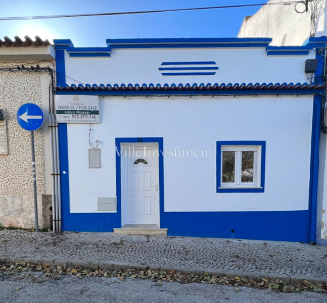 дом V1 в центре Algoz Silves - экипированная кухня, терраса