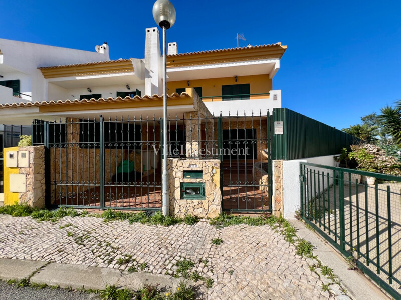 House 3 bedrooms Semidetached Vale Pedras Albufeira - balcony, garden, fireplace, barbecue, terrace