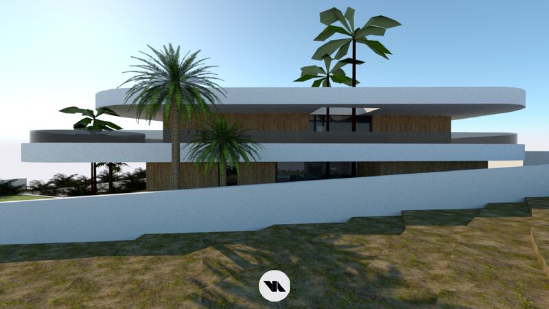 Moradia em construção V4 Marina de Albufeira - terraço, piscina, garagem, vista mar