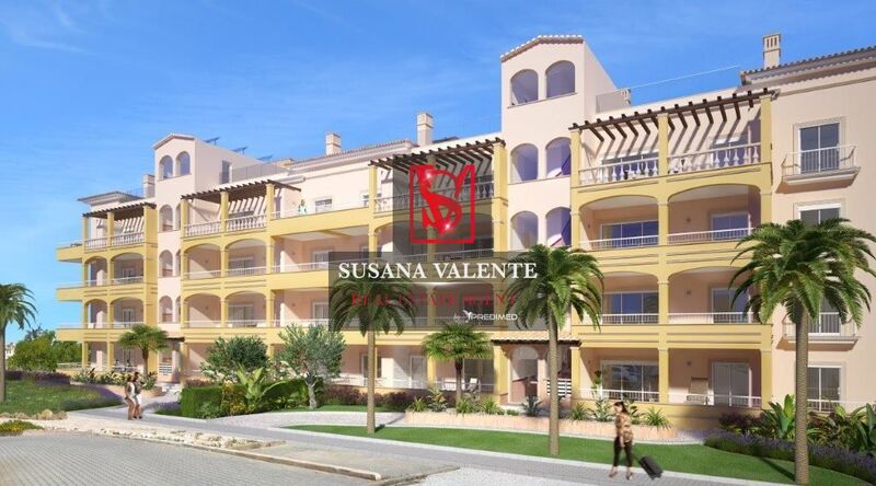 Apartamento de luxo T3 Santa Maria Lagos - terraços, ar condicionado, piscina, condomínio privado