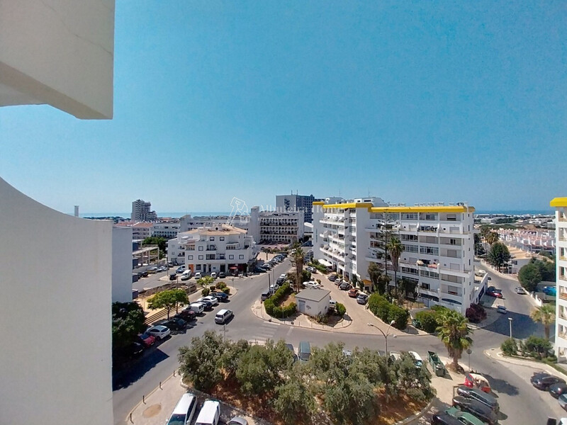 Apartment Renovated sea view T1 Albufeira - playground, air conditioning, balconies, swimming pool, kitchen, balcony, sea view