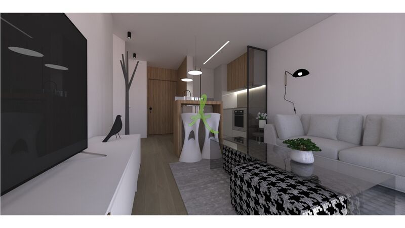 Apartamento em construção T3 para venda Aveiro! São Bernardo - cozinha equipada
