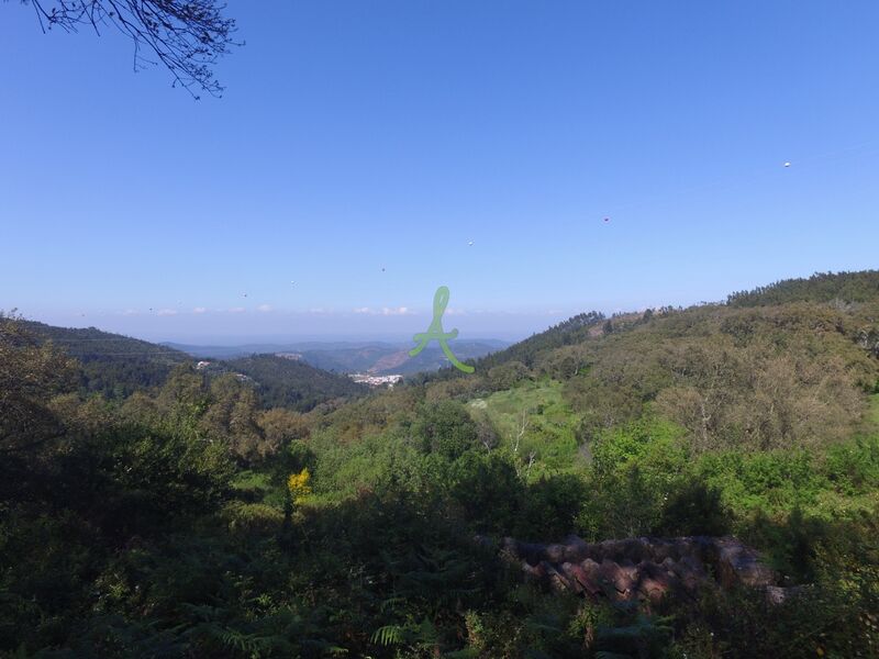 Land Urban/agricultural with 6120sqm Alferce Monchique - cork oaks, splendid view, fruit trees