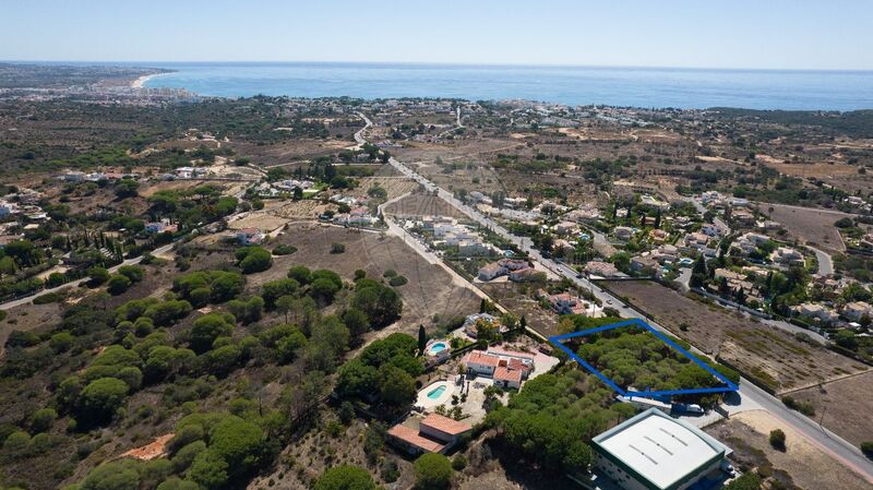 земля загородный c 2160m2 Porches Lagoa (Algarve) - вид на море, возможность строительства
