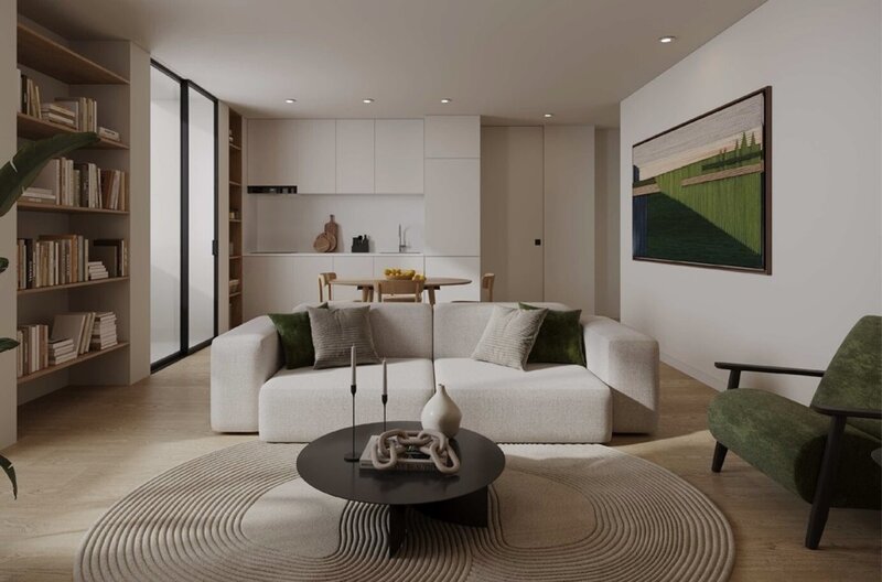 Apartamento T2 com varandas no House Factory à venda no Porto