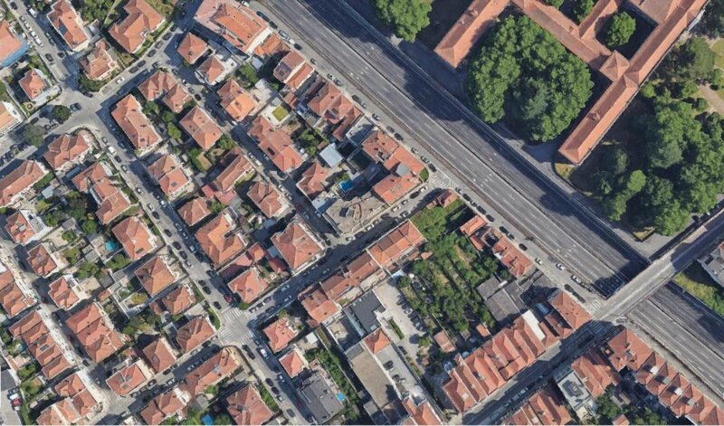 Terreno que teve projeto aprovado para prédio de 5 pisos no Porto