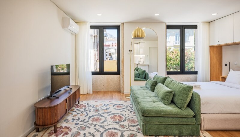 Apartamento T0 novo para venda no centro do Porto