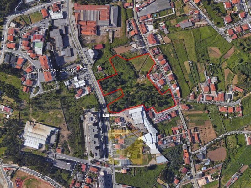 земля для строительства Lourosa Santa Maria da Feira