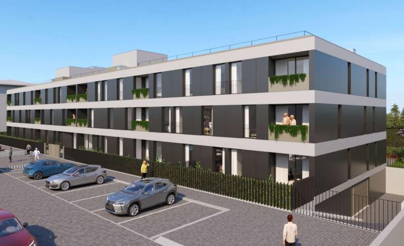 Apartamento T2 novo Matosinhos - varanda, lugar de garagem