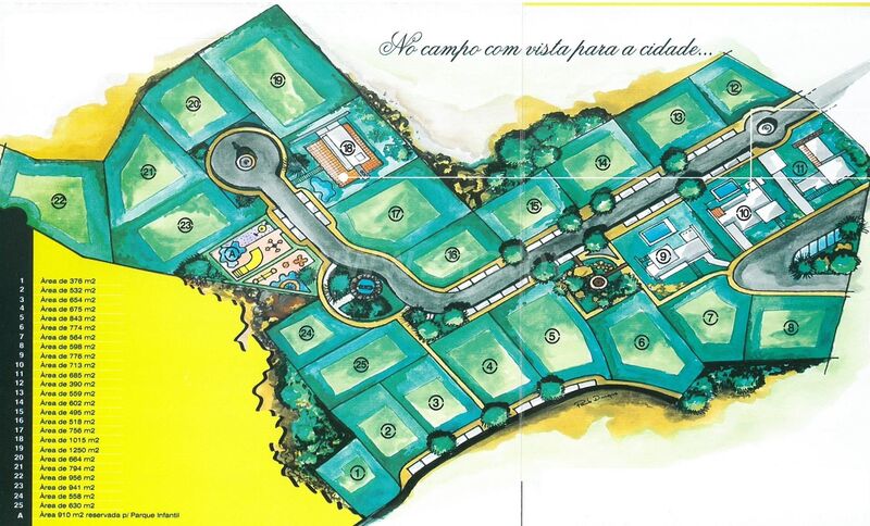 Plot of land with 1015sqm Seia - easy access