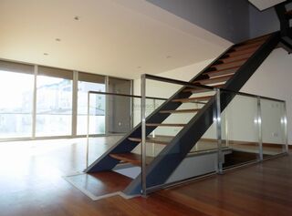 Apartment Triplex T2 Portimão - Vale Lagar - condominium, balcony, balconies, swimming pool, garage, kitchen