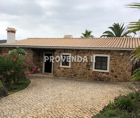 Farm V3 Azenha Aljezur - air conditioning, boiler, water, equipped, automatic irrigation system, fireplace, barbecue, boiler, alarm, fruit trees, swimming pool, central heating, cork oaks, water hole