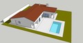 House V3 Costa de Prata Tornada Caldas da Rainha - garage, swimming pool, solar panels, garden