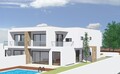 Moradia Moderna V4 para venda Costa de Prata Nadadouro Caldas da Rainha - varandas, garagem, jardim