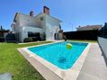 House V4 for rent Almada - garden, solar panels, swimming pool, very quiet area, air conditioning, barbecue
